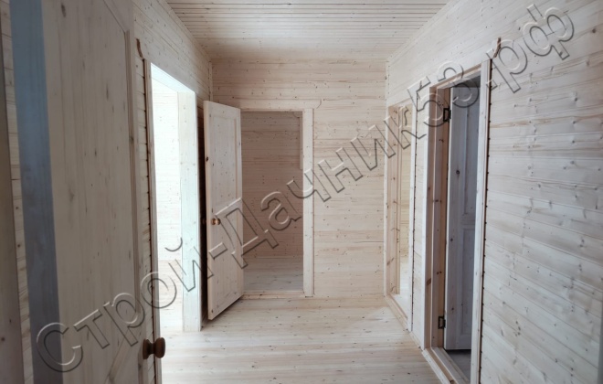 4 Каркасно-щитовой дом Д-23, 9х9м, 81 М², Ленинградская область, Приозёрский район, Громовское сельское поселение (